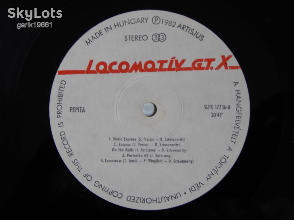 Locomotiv GT. ‎– X (Pepita ‎– SLPX 17736) NM-/NM- - фото фото фото 2