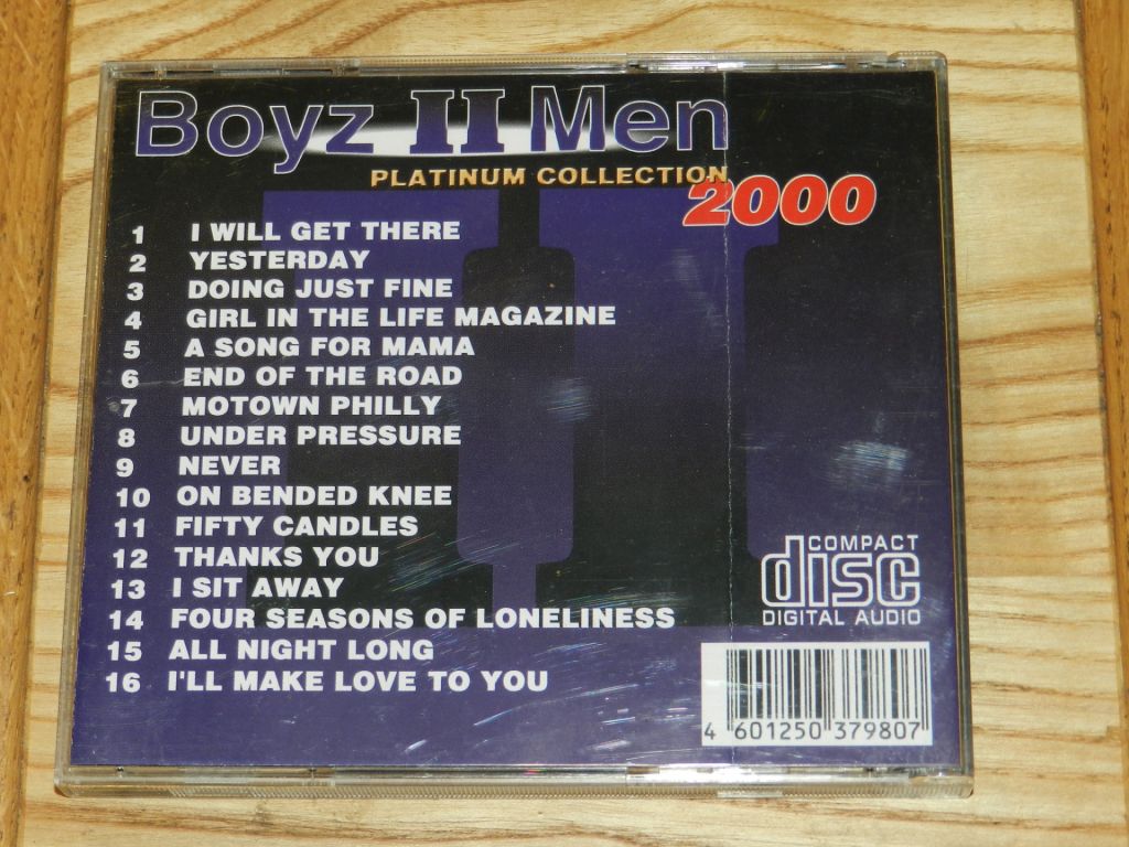 CD   Boyz II men - Platinum collection 2000 - фото фото фото 3