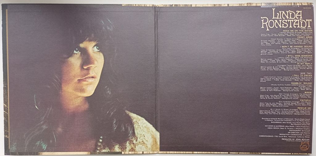 LINDA RONSTADT LP VG++/VG- - фото фото фото 1