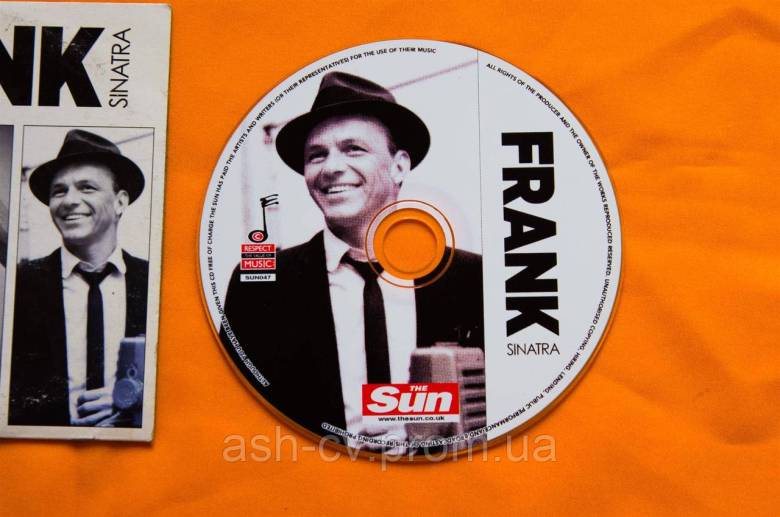 Музичний диск CD. FRANK SINATRA - Top 10 - фото фото фото 3