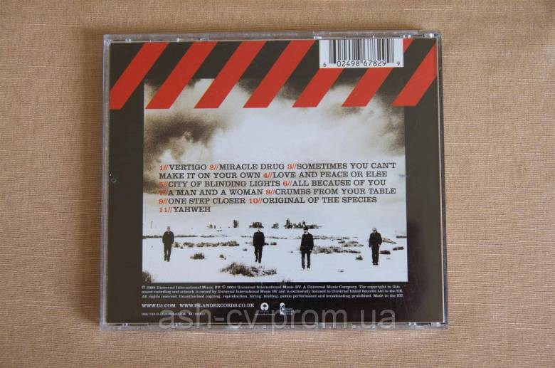 Музичний диск CD. U2 - How to dismantle an atomic bomb - фото фото фото 4