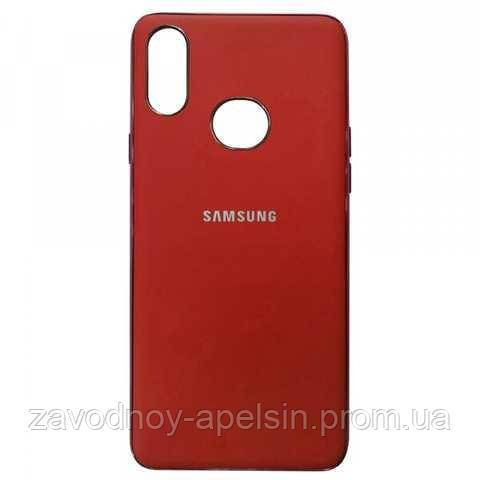 Samsung A20s A207 Защитный чехол Electroplate (красный) - фото фото фото 0