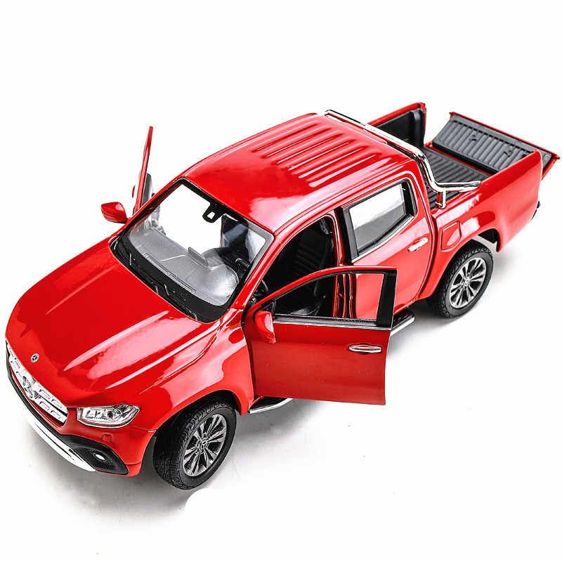 Welly 1:24 Mercedes-Benz X-Class, red - фото фото фото 3