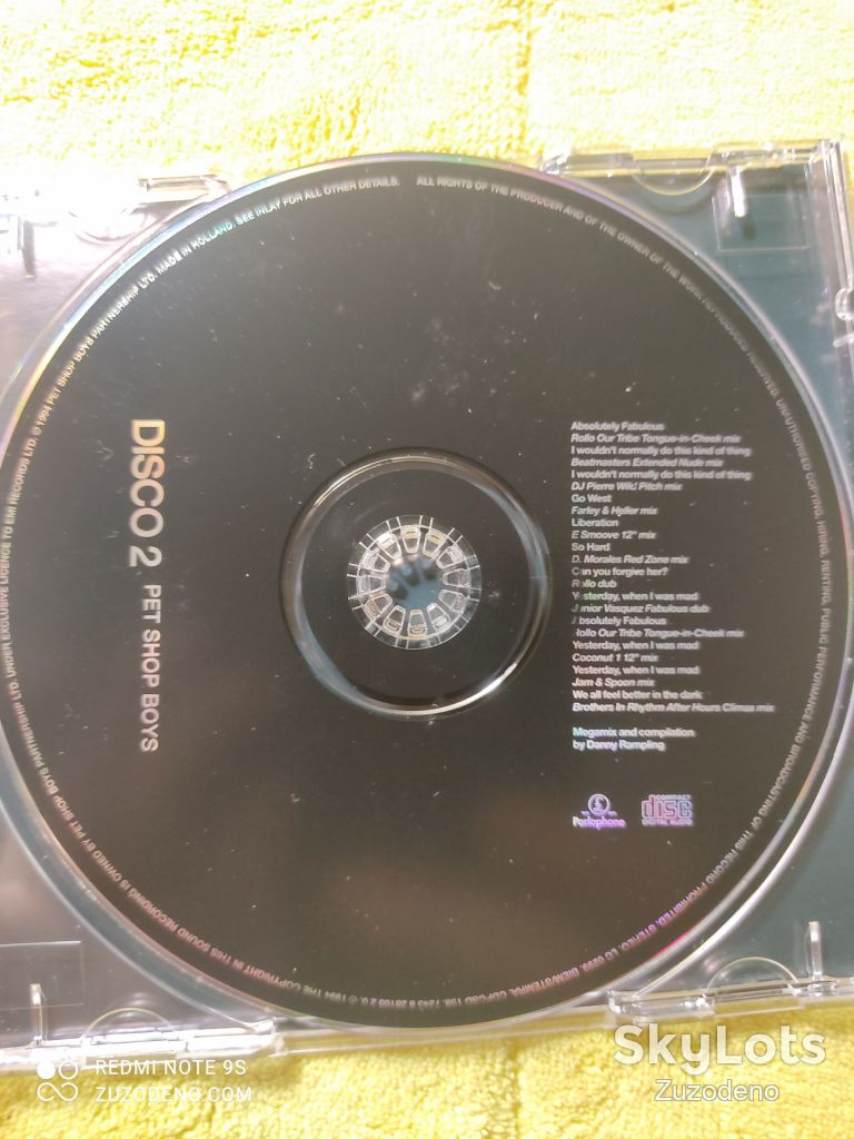 CD PET SHOP BOYS -Disc0 2 - фото фото фото 3
