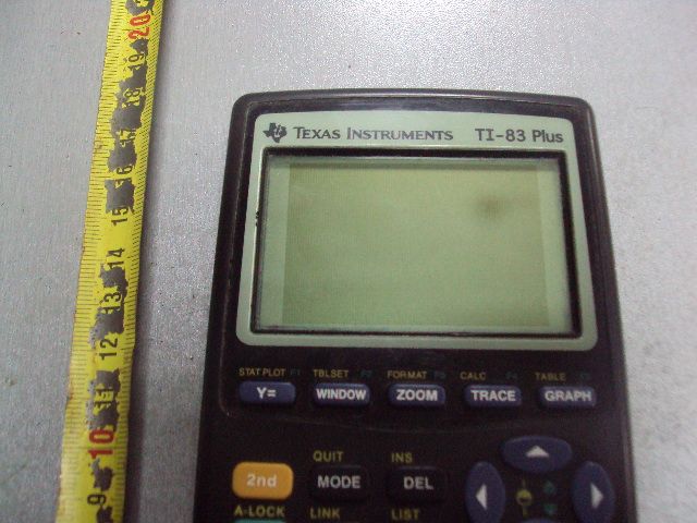 калькулятор calculator texas instruments ti-83 plus рабочий №5614 - фото фото фото 1