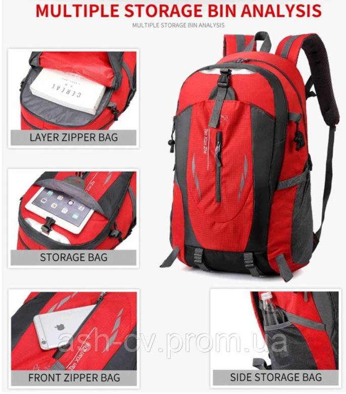 Рюкзак, Backpack, Waterproof, Hiking, 20L, Pro, синій - фото фото фото 7