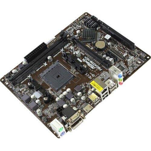 Плата под AMD Socket FM2+ ( sFM2 )  ASRock FM2A55M-HD+ на DDR3 ! держит до A10-PRO-7890 - фото фото фото 2