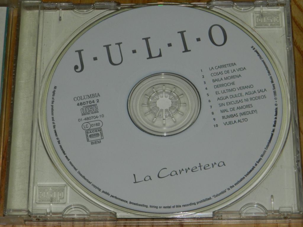 CD   JULIO - La Carretera - фото фото фото 2