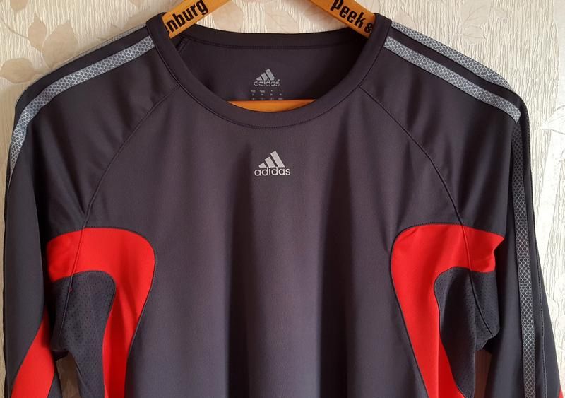 Компрессионная легкая кофта adidas clima cool - фото фото фото 1