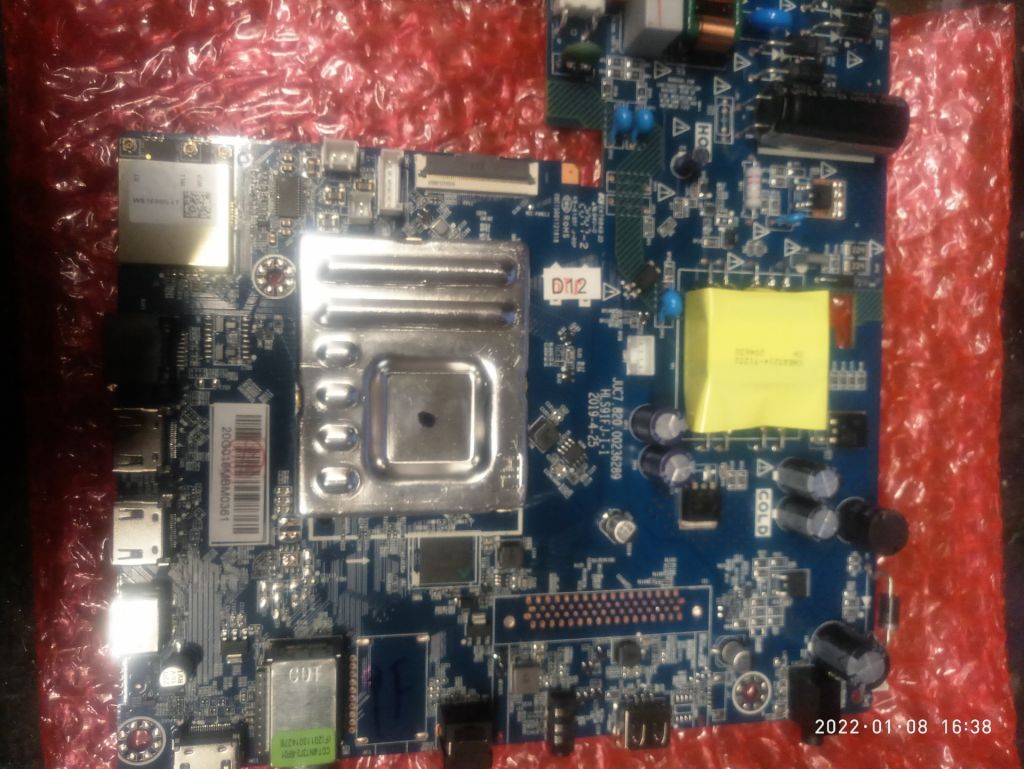 Main board JUG7.820.00236289  BRAVIS LED-43M8000 - фото фото фото 2