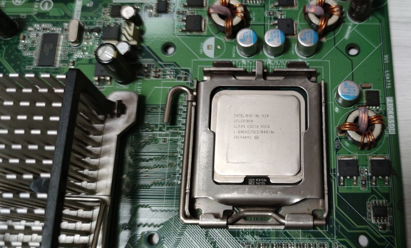 Материнськая плата Intel DG31PR Socket 775 + Intel Celeron 430 1.8 GHz - фото фото фото 5