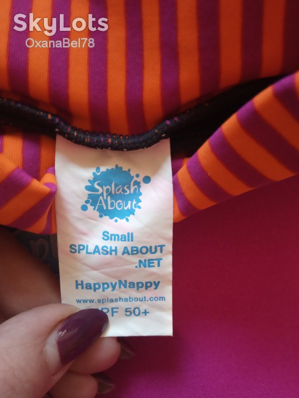 Плавки-подгузник Happy Nappy 0-4 мес Splash About - фото фото фото 2