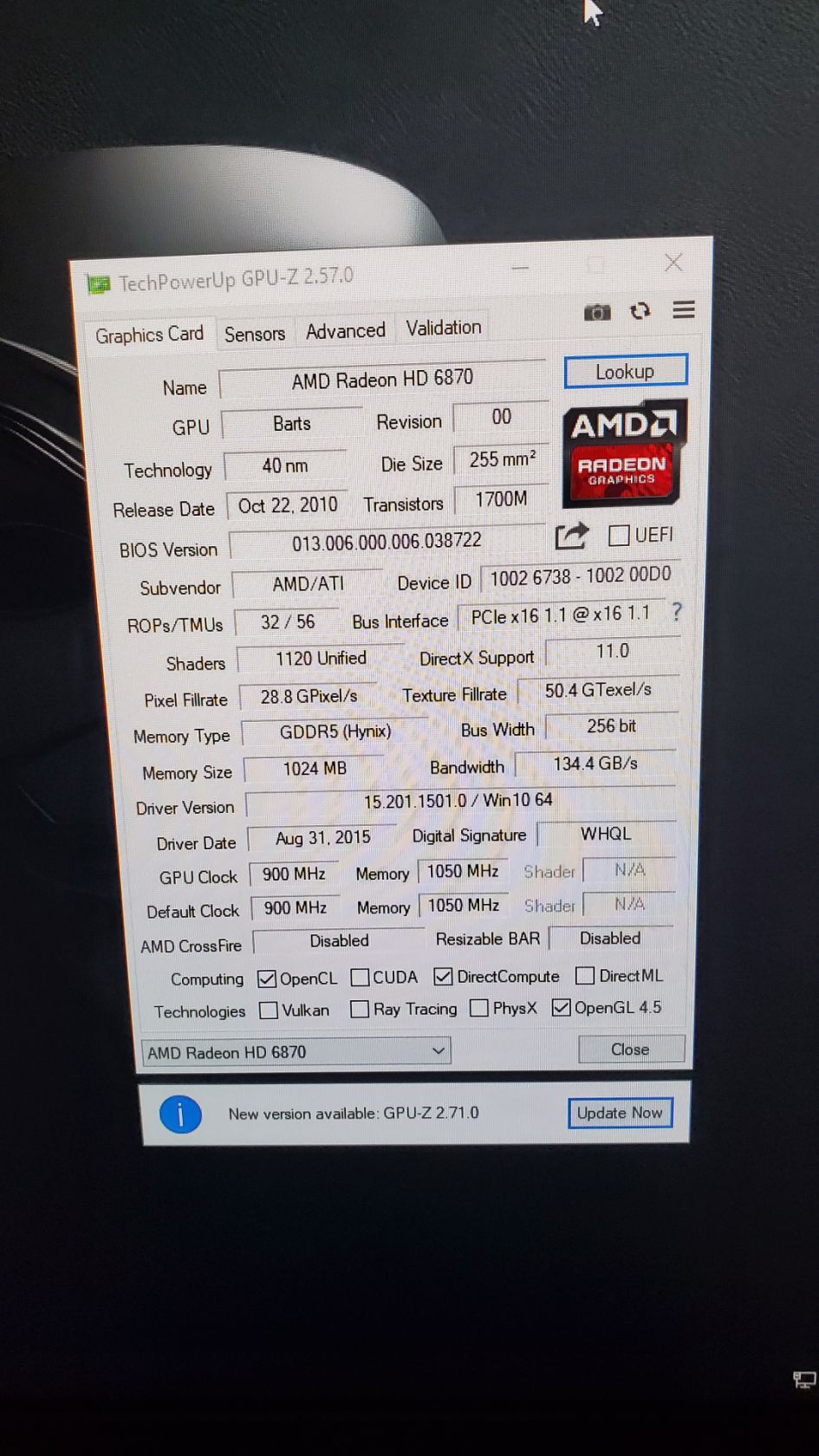 Видеокарта HD6870 1Gb Ddr5 Gigabyte - фото фото фото 9