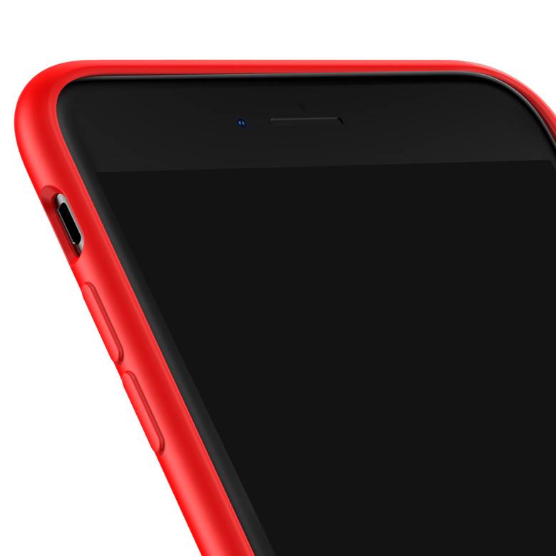 Чехол Baseus для iPhone SE 2020/8/7 Original LSR Red (WIAPIPH8N-SL09) - фото фото фото 4