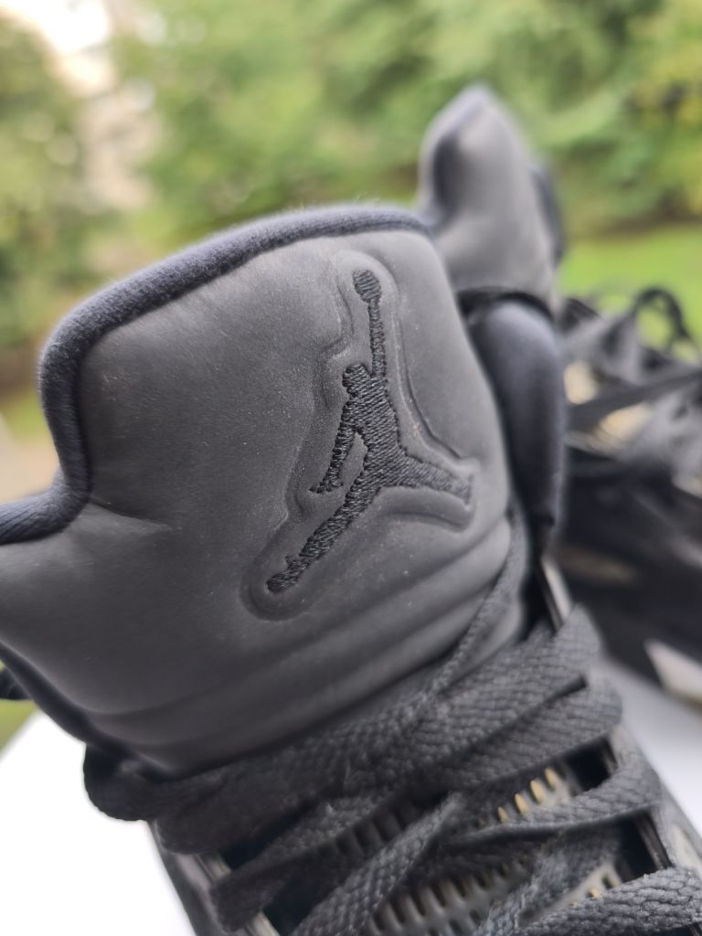 * Paris Saint-Germain x Air Jordan 5 Retro Black * Кросівки кроссовки - фото фото фото 8