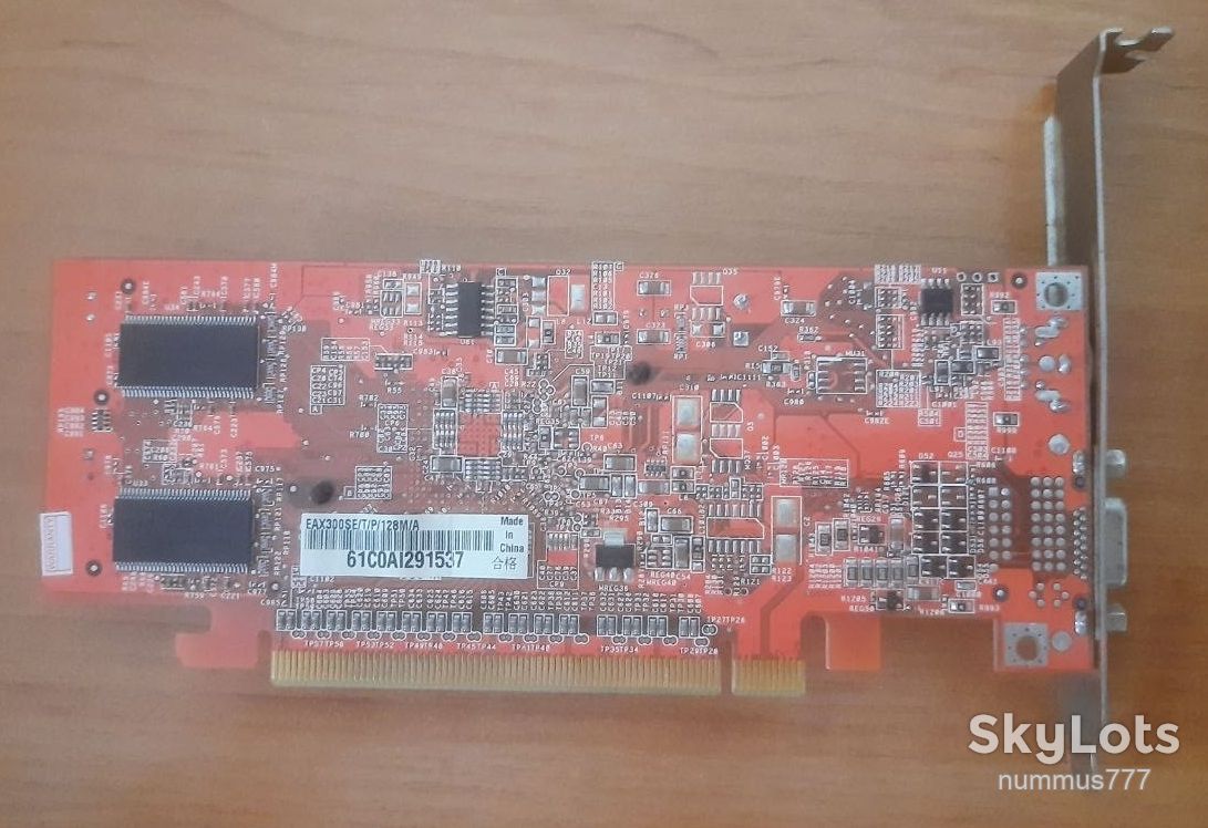 Відеокарта Asus ATI Radeon X300 SE 128MB GDDR 64bit PCI-E Тест ОК - фото фото фото 2