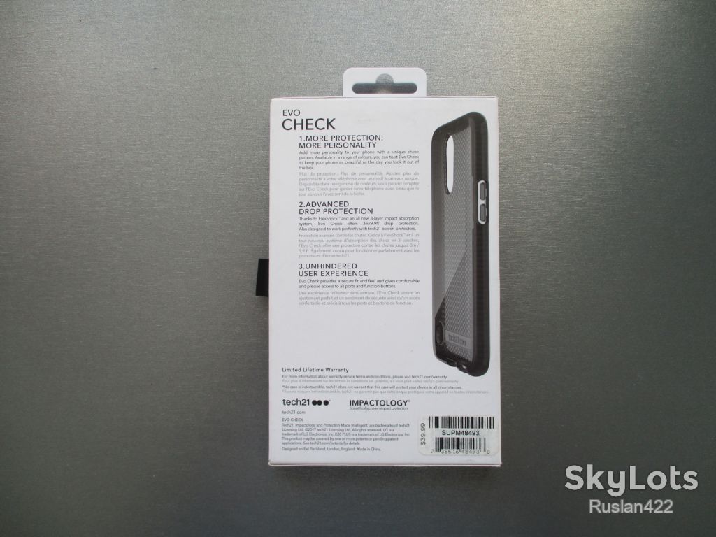 Чехол Tech21 Evo CHECK для LG K20 Plus чохол - фото фото фото 4