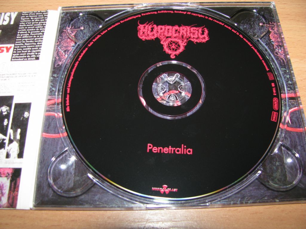 HYPOCRISY - Penetralia   (1996 Nuclear Blast DIGI) - фото фото фото 3