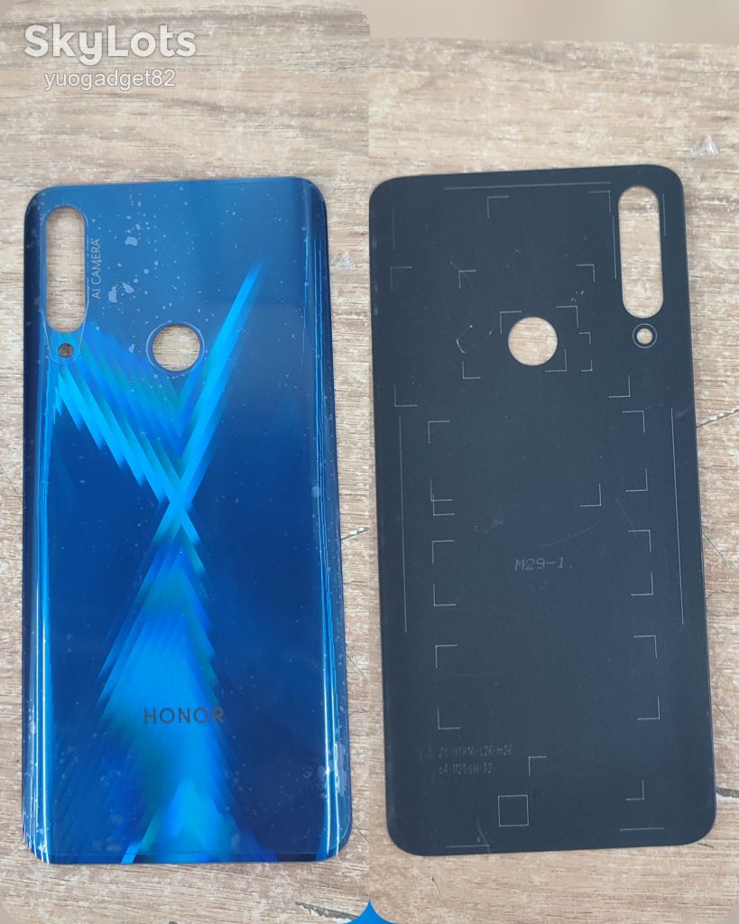 Задня кришка HUAWEI Honor 9X  (2019) синя - фото фото фото 0