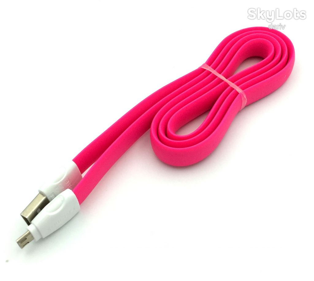 Дата кабель Remax RC-011m Full Speed 2 micro USB Pink - фото фото фото 2