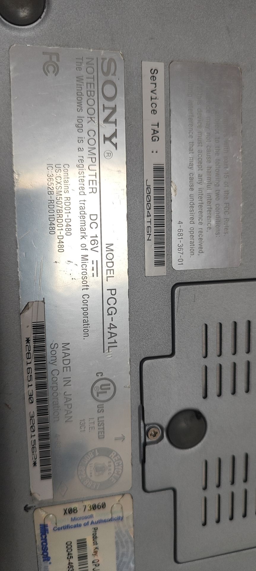 Ноутбук Sony VAIO PCG-TR3AP - фото фото фото 4