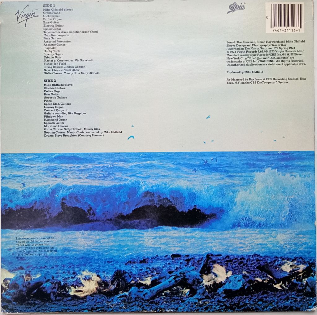 MIKE OLDFIELD Tubular Bells LP VG+/EX- - фото фото фото 1