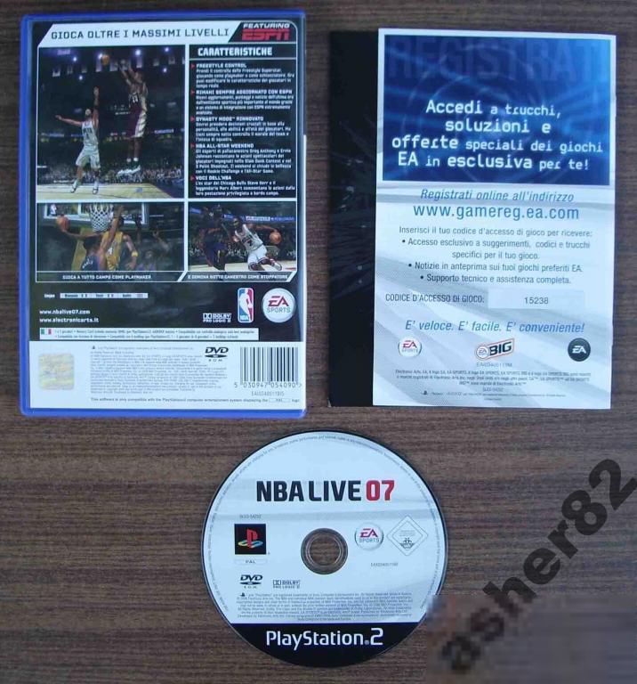 Игра на PS2 "NBA Live 07"       (PAL) - фото фото фото 1