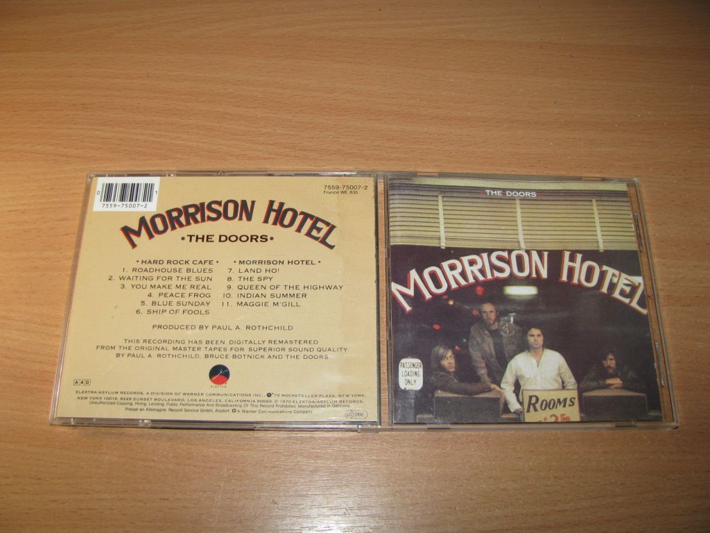 THE DOORS - Morrison Hotel  (1991 Elektra) - фото фото фото 0