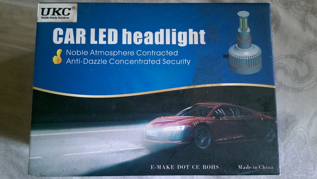 Лампи LCD для авто UKC Car LED Headlight сітлодіодні читайте опис уважно - фото фото фото 0