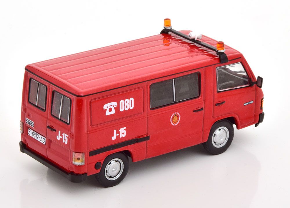 Altaya 1:43 Mercedes-Benz MB 180 Fire Engine, Zaragoza   (1990) - фото фото фото 1