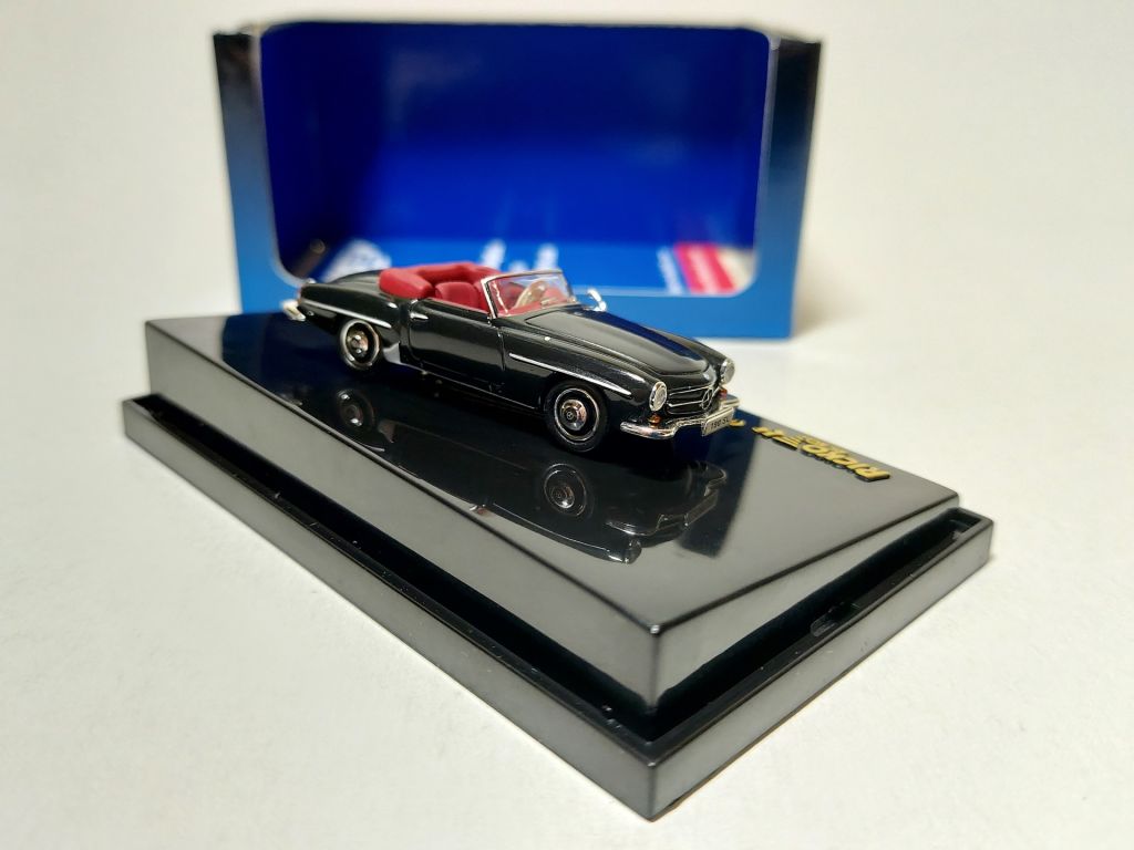 Ricko 1:87 Mercedes-Benz 190SL  (W121) black - фото фото фото 4