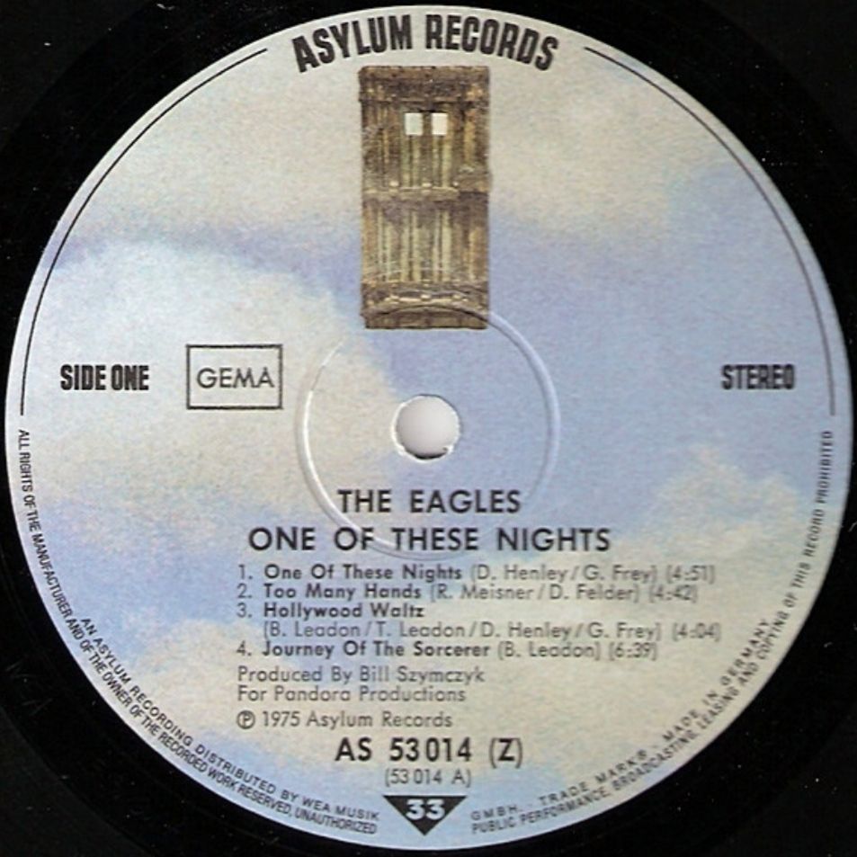 Eagles - One Of These Nights - 1975.    (LP). 12. Vinyl. Пластинка. Germany - фото фото фото 5