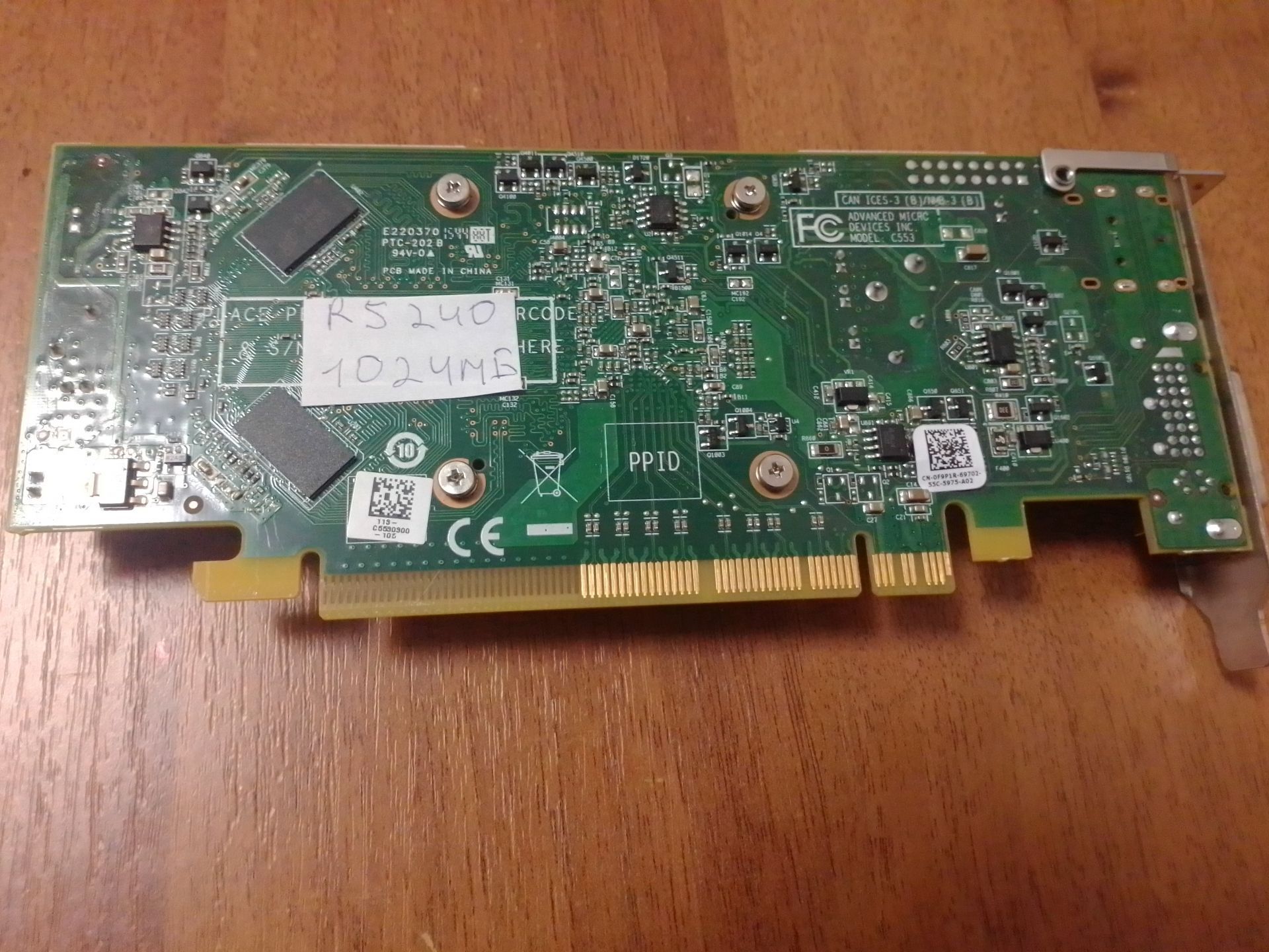 amd Radeon r5 240 1 gb ddr3 - фото фото фото 1