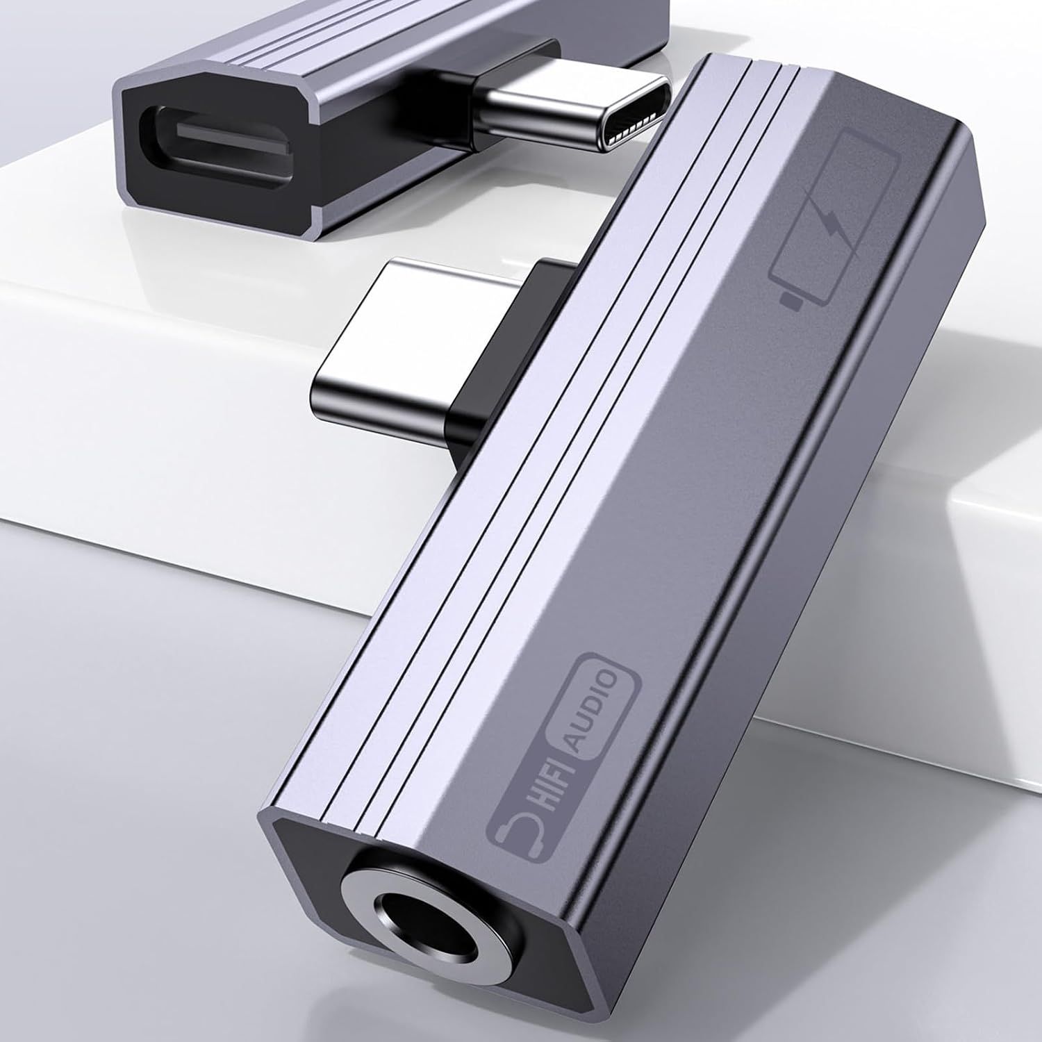 Лот № 15520 Аудіоадаптер для навушників USB C на 3,5 мм - фото фото фото 0