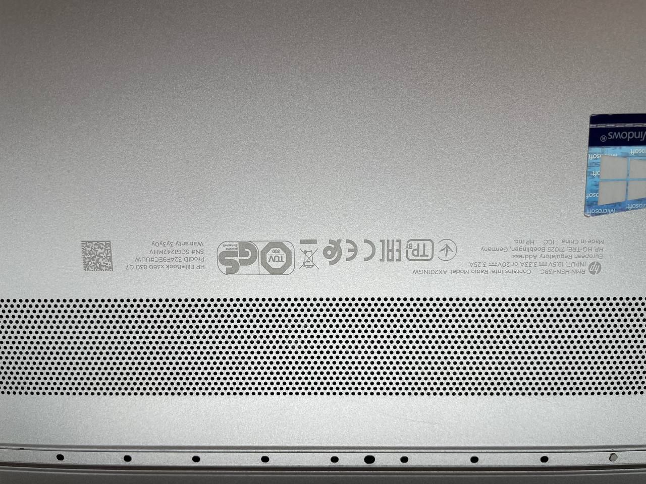 № 01 Ноутбук HP EliteBook X360 830 G7  RAM - 4Gb - фото фото фото 10