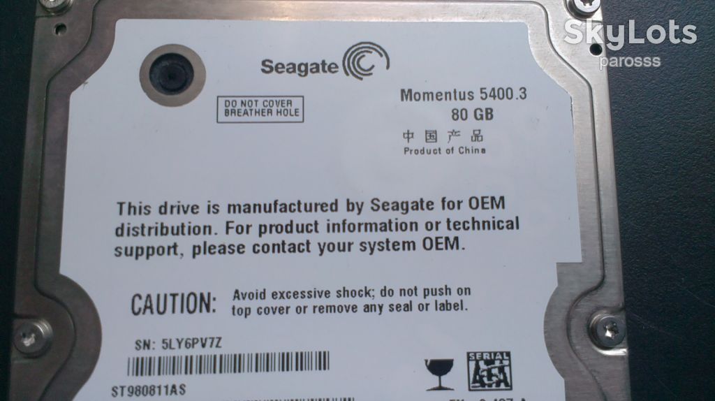 125    (23) - Жорсткий диск Seagate 80Gb SATA II - фото фото фото 1