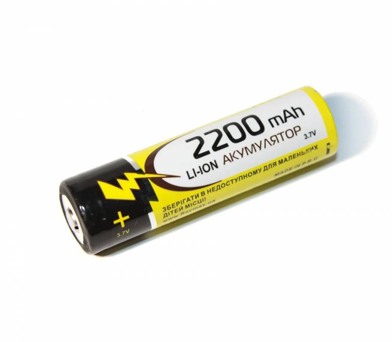 Літій-іонний акумулятор 18650 Rablex 2200 mAh Original - фото фото фото 3