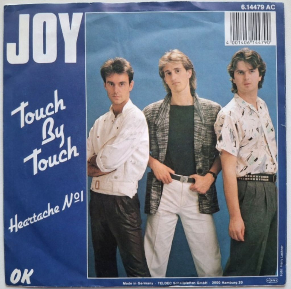 Joy - Touch By Touch - 1985.  (EP) 7. Vinyl. Пластинка. Germany. - фото фото фото 1