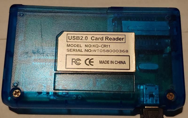 Кардридер USB 2.0 для карт памяти microSD CardReader kq-cr11 - фото фото фото 0