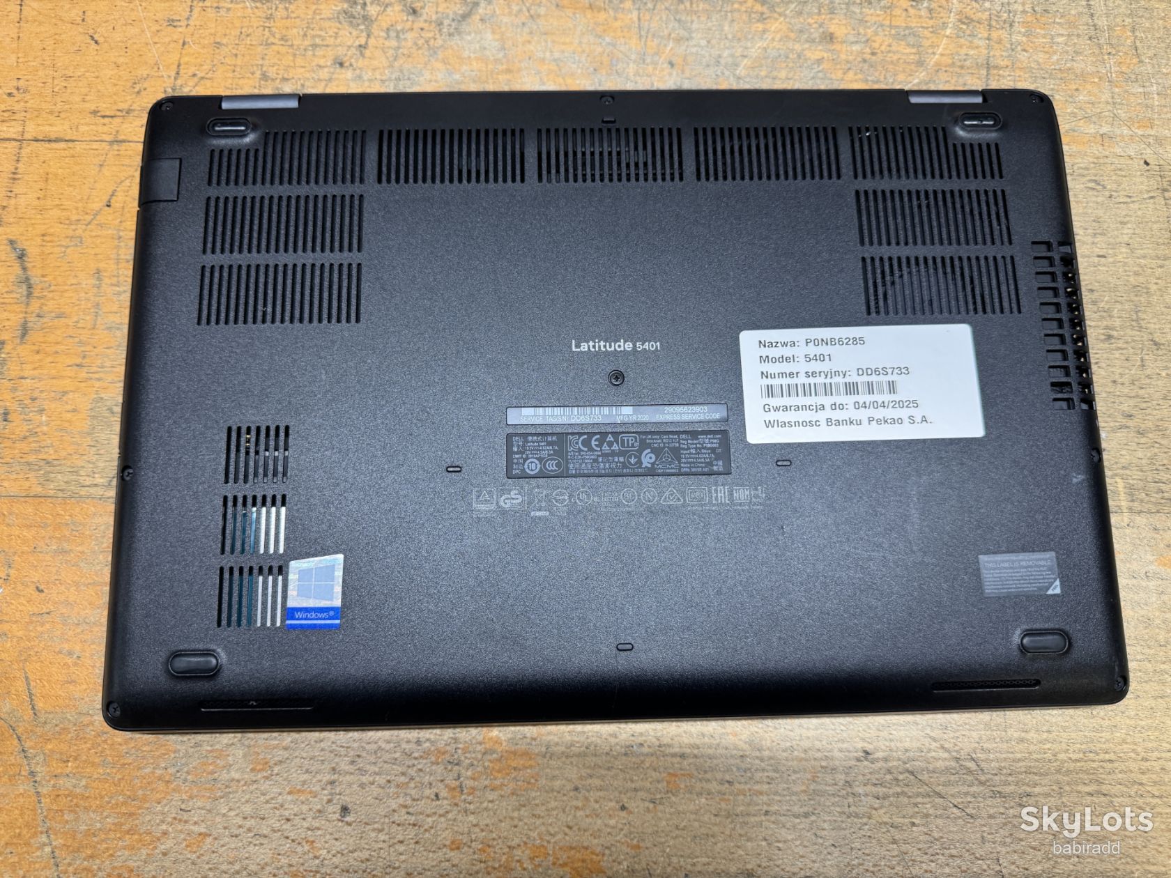 Ноутбук DELL 5401 I5-9400H/БЕЗ DDR4/БЕЗ SSD   (77) - фото фото фото 5