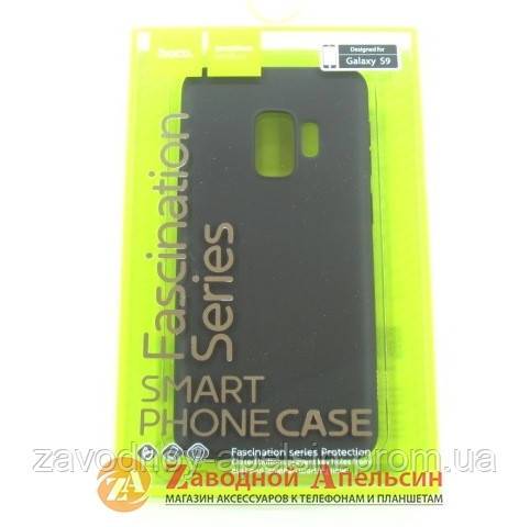 Samsung G960 S9 защитный чехол Hoco Fascination (черный) - фото фото фото 2