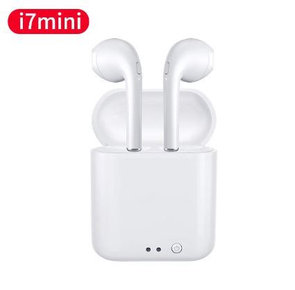 Блютуз наушники i7mini TWS 5.0, White, НОВЫЕ - фото фото фото 0