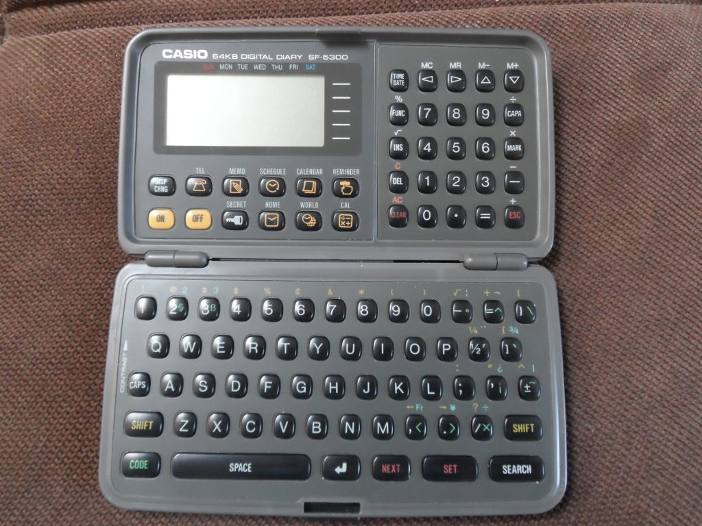 Электронная записная книжка CASIO SF-5300 - фото фото фото 0