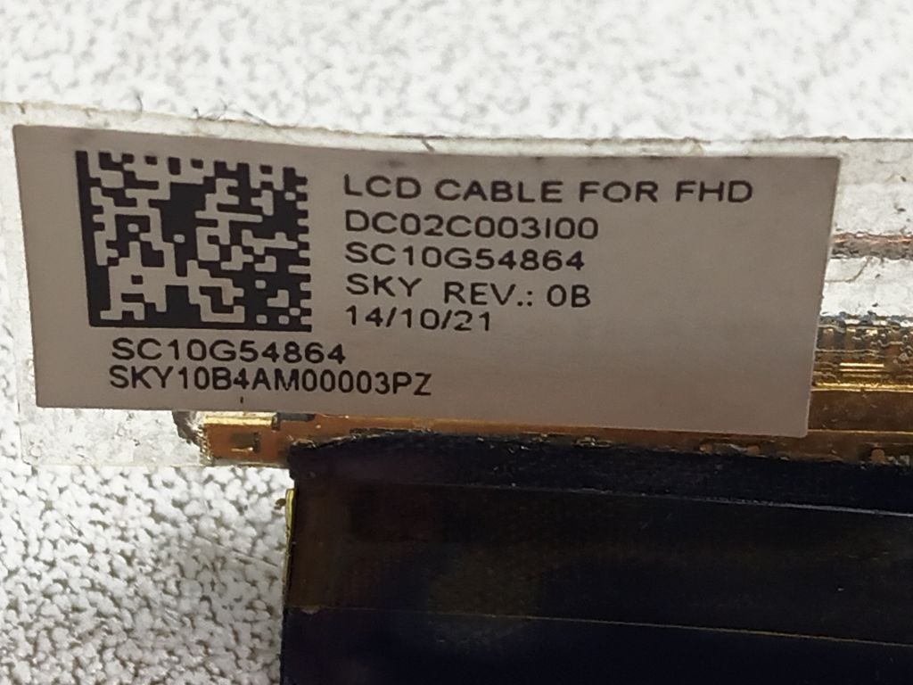 Б/У Шлейф матриці на Lenovo X250 - фото фото фото 3