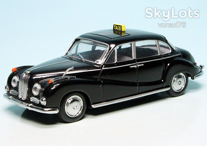 1/43 BMW 502 Такси. Schuco. РАРИТЕТ. - фото фото фото 0
