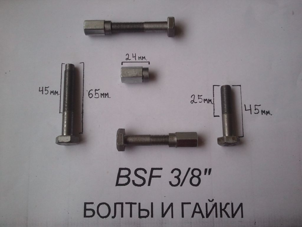 Рыбацкая гайка, болт для Род Пода BSF 3/8 дюйма           (для вкручивания сигнализатора) - фото фото фото 3