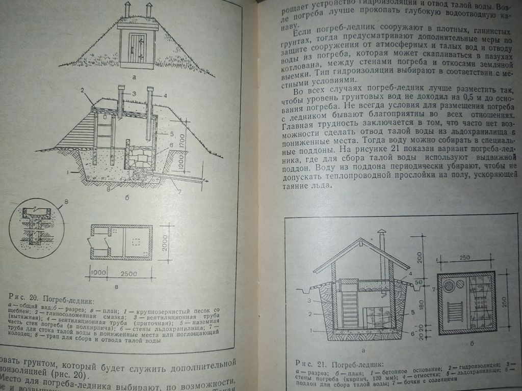 книга: ПОГРЕБА ДЛЯ ПРИУСАДЕБНЫХ УЧАСТКОВ 1985г. - фото фото фото 6