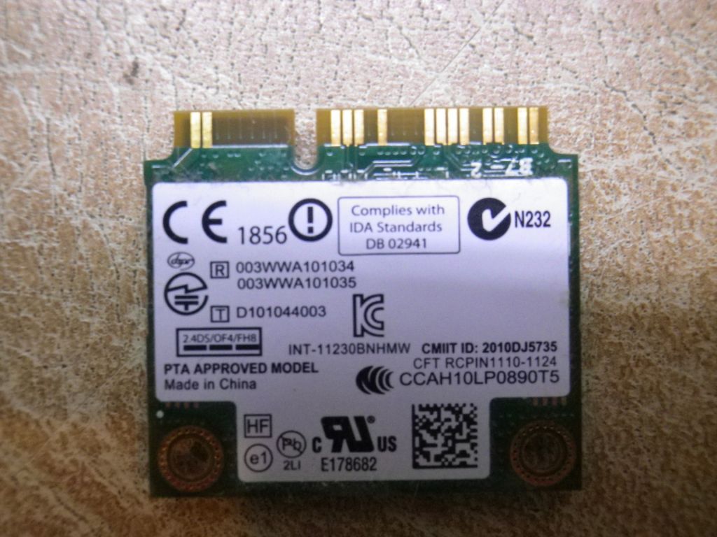 Б/У  Wi-Fi карта  на ASUS N55S8 - фото фото фото 1