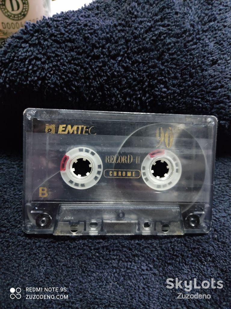 Б/У Аудио кассета EMTEC reCorD II crome - фото фото фото 1