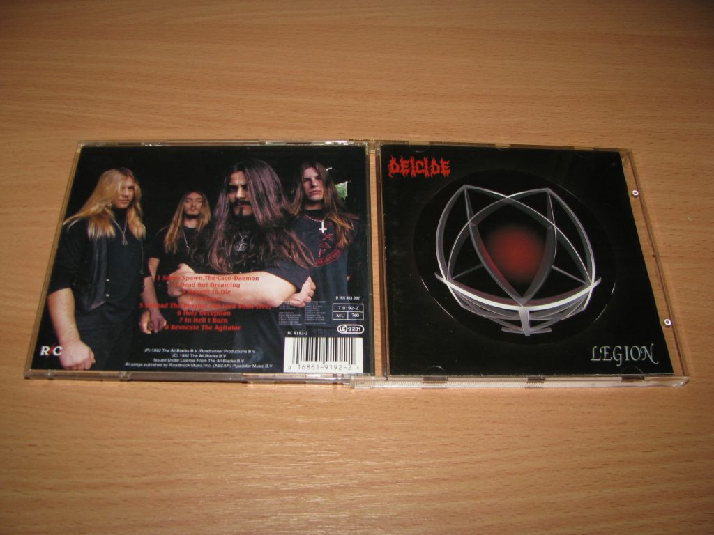 DEICIDE - Legion    (1992 Roadracer 1st press Germany) - фото фото фото 0